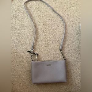 Grey Calvin Klein crossbody bag